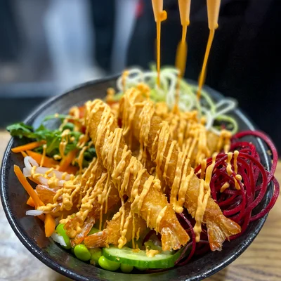 Fried Ebi Bowl