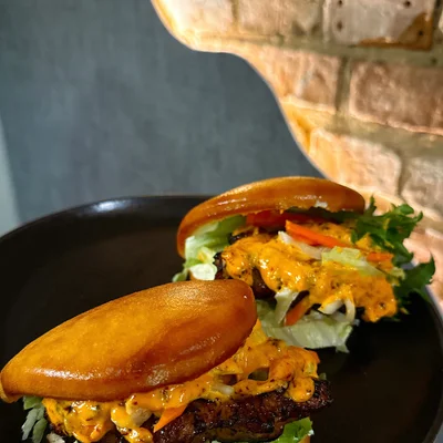 Fried bao bun